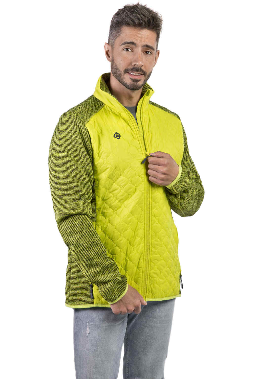Izas sudadera hombre Izas ABAY S/C vista frontal Izas sudadera hombre Izas ABAY S/C vista frontal