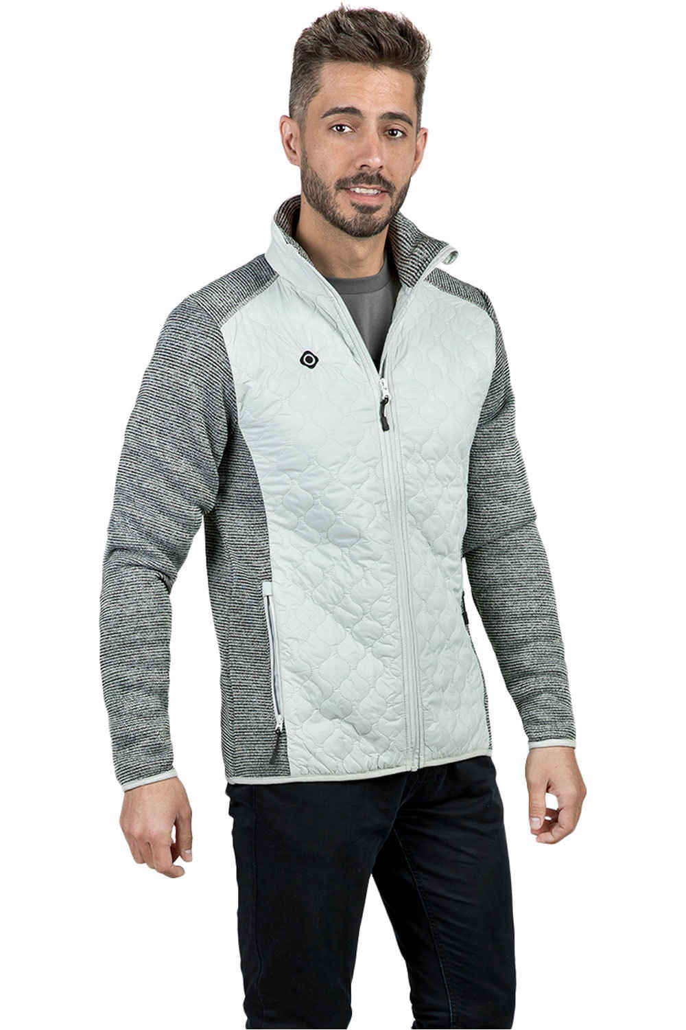 Izas sudadera hombre Izas ABAY S/C vista frontal Izas sudadera hombre Izas ABAY S/C vista frontal