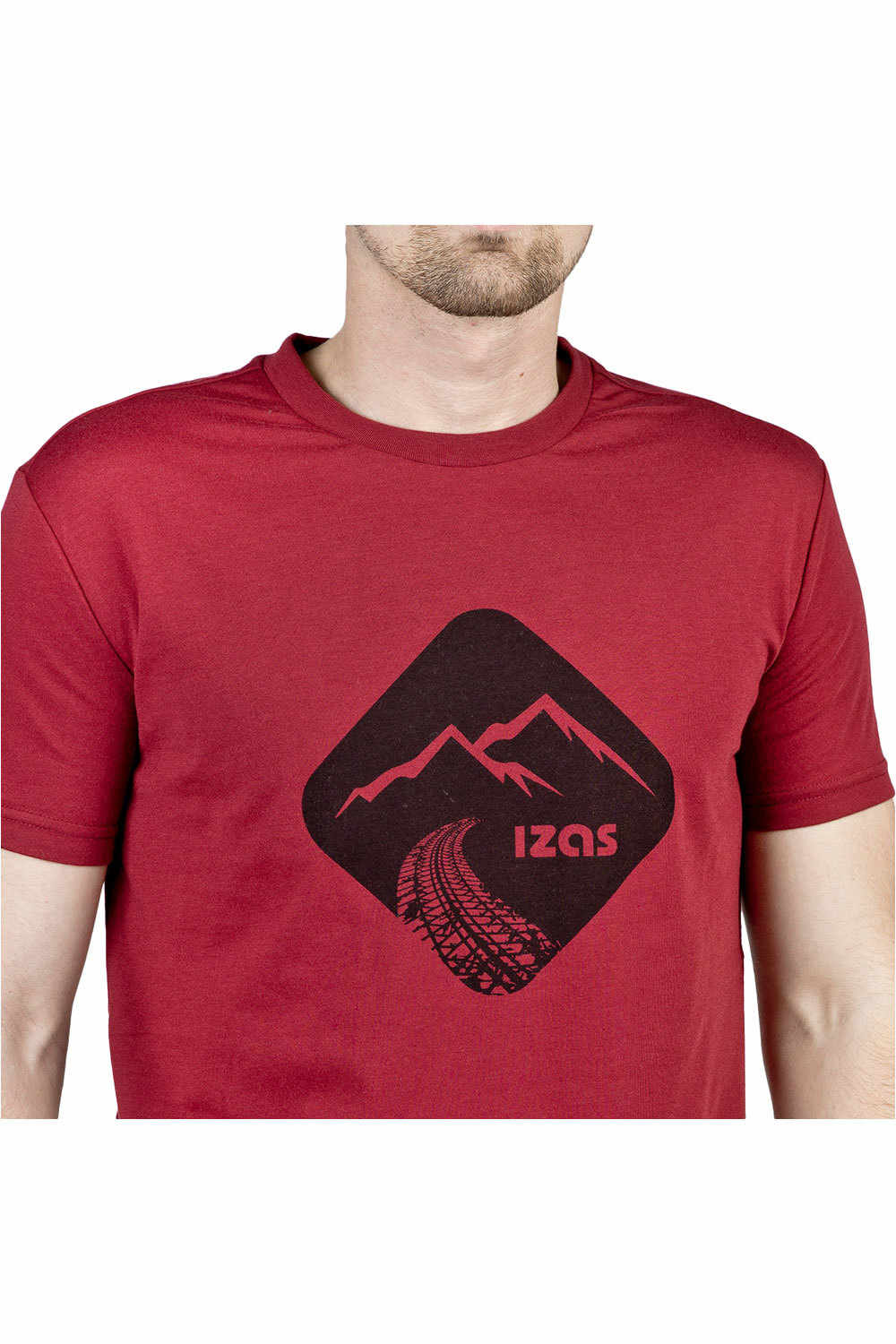 Izas camiseta manga corta hombre Izas VALLE M vista detalle Izas camiseta manga corta hombre Izas VALLE M vista detalle