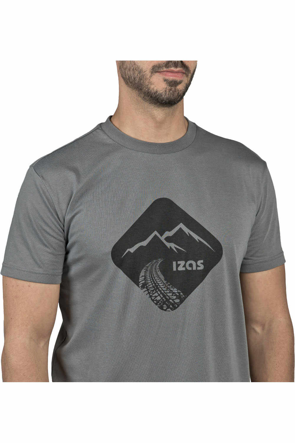 Izas camiseta manga corta hombre Izas VALLE M vista detalle Izas camiseta manga corta hombre Izas VALLE M vista detalle