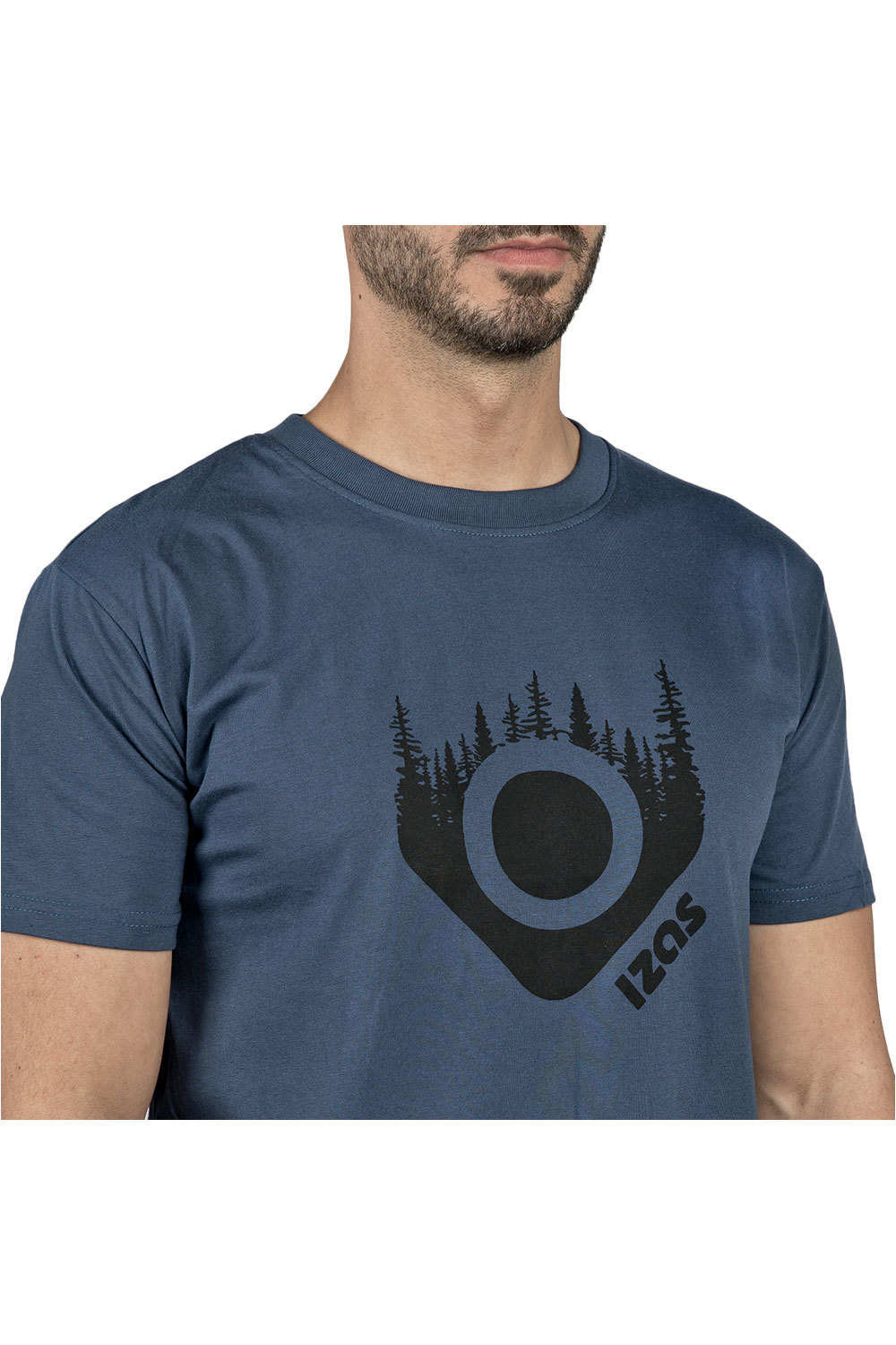 Izas camiseta manga corta hombre Izas MARA vista detalle Izas camiseta manga corta hombre Izas MARA vista detalle