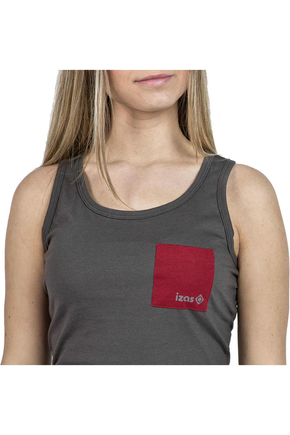 Izas camiseta tirantes mujer Izas ARASANZ vista detalle Izas camiseta tirantes mujer Izas ARASANZ vista detalle