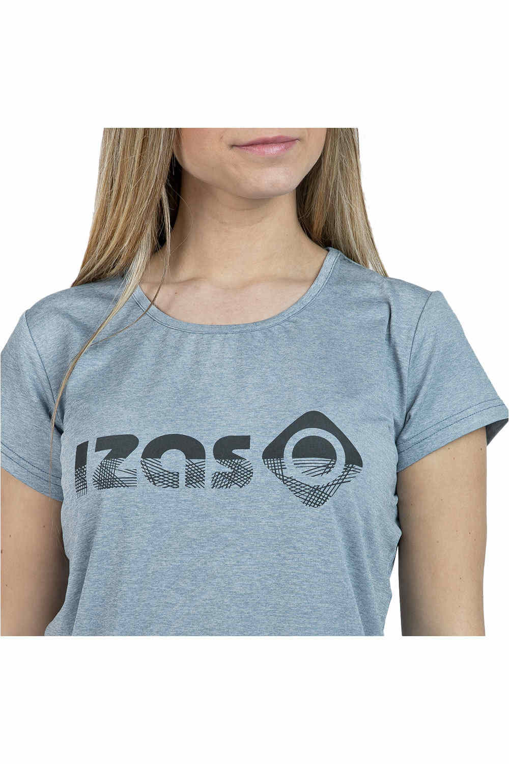 Izas camiseta manga corta mujer Izas AESTUS W vista detalle Izas camiseta manga corta mujer Izas AESTUS W vista detalle