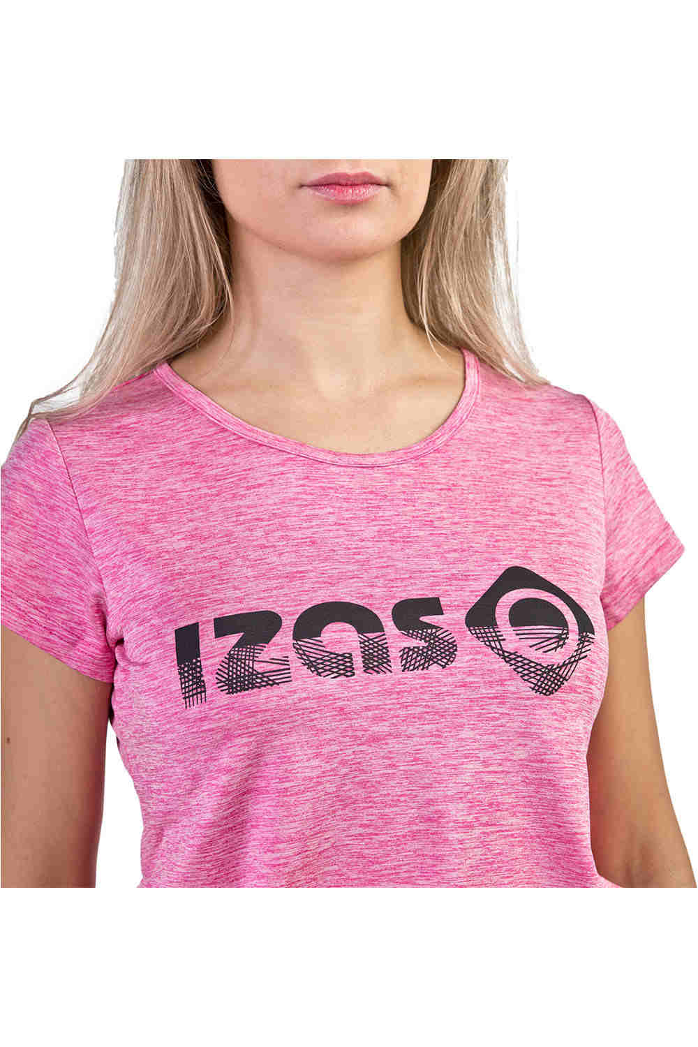 Izas camiseta manga corta mujer Izas AESTUS W vista detalle Izas camiseta manga corta mujer Izas AESTUS W vista detalle