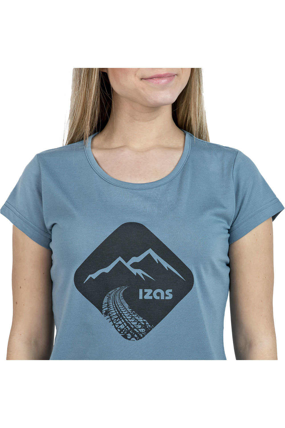 Izas camiseta manga corta mujer Izas VALLE W vista detalle Izas camiseta manga corta mujer Izas VALLE W vista detalle