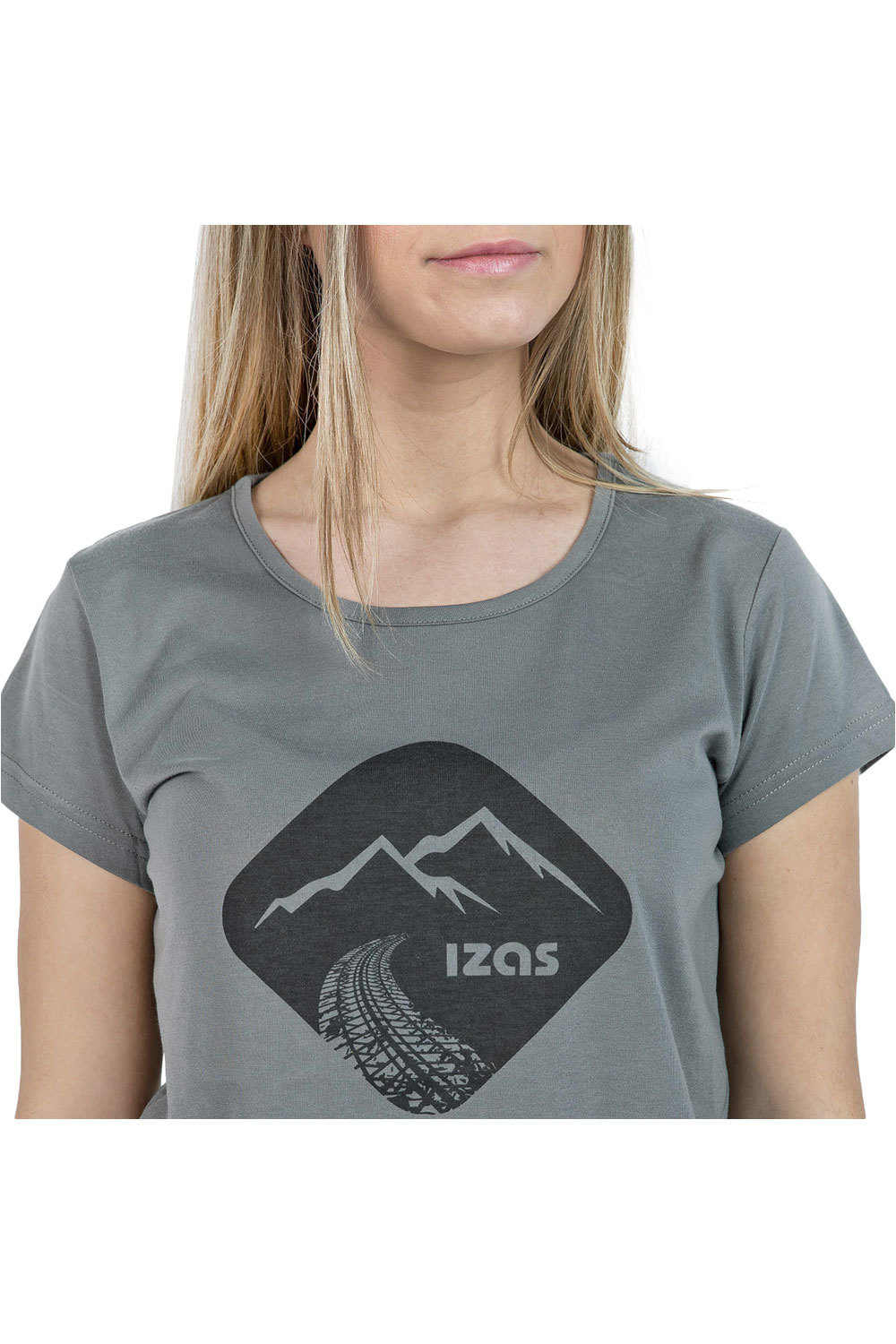 Izas camiseta manga corta mujer Izas VALLE W vista detalle Izas camiseta manga corta mujer Izas VALLE W vista detalle