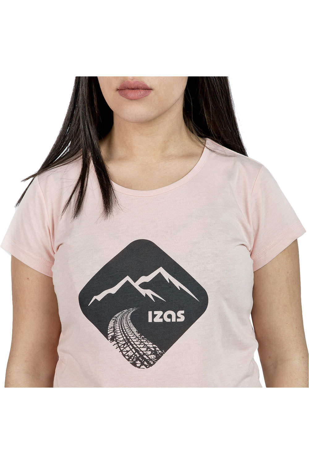 Izas camiseta manga corta mujer Izas VALLE W vista detalle Izas camiseta manga corta mujer Izas VALLE W vista detalle