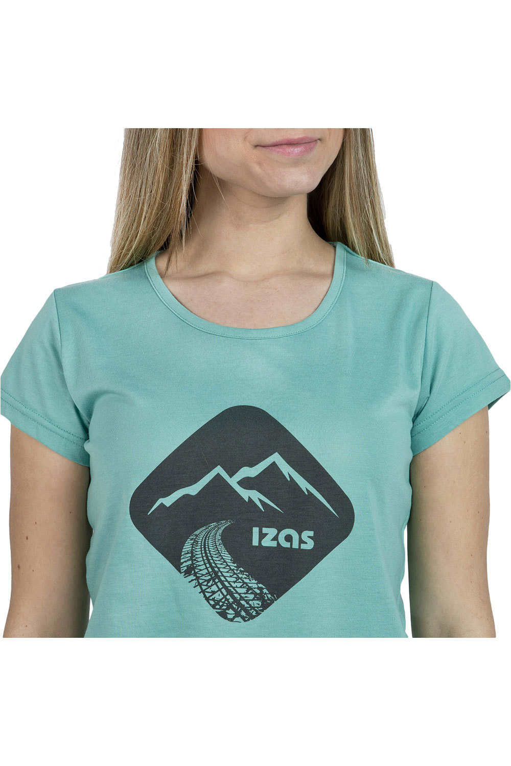 Izas camiseta manga corta mujer Izas VALLE W vista detalle Izas camiseta manga corta mujer Izas VALLE W vista detalle