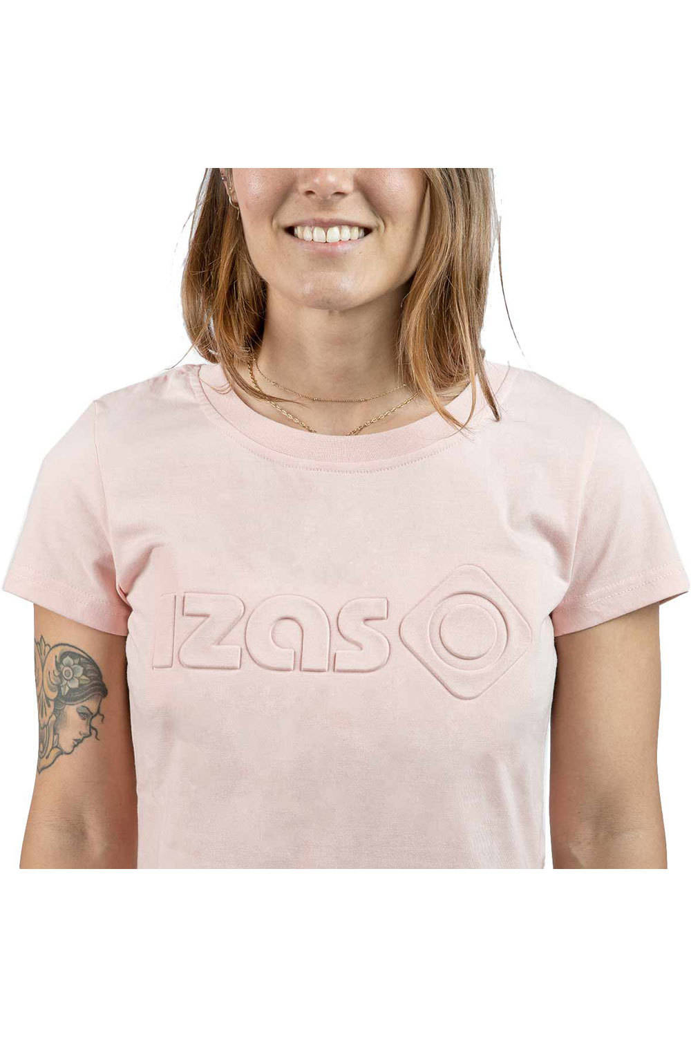 Izas camiseta manga corta mujer Izas NOA W vista detalle Izas camiseta manga corta mujer Izas NOA W vista detalle