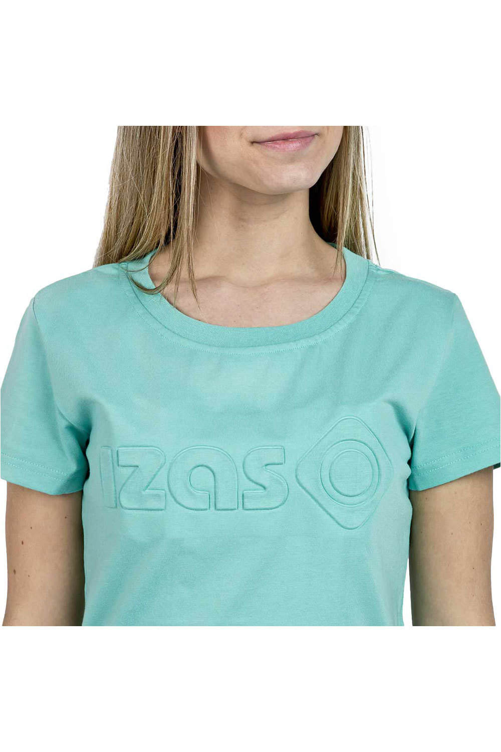 Izas camiseta manga corta mujer Izas NOA W vista detalle Izas camiseta manga corta mujer Izas NOA W vista detalle