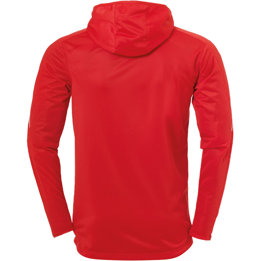 Uhlsport sudadera niño Uhlsport STREAM 22 TRACK HOOD JACKET vista trasera Uhlsport sudadera niño Uhlsport STREAM 22 TRACK HOOD JACKET vista trasera