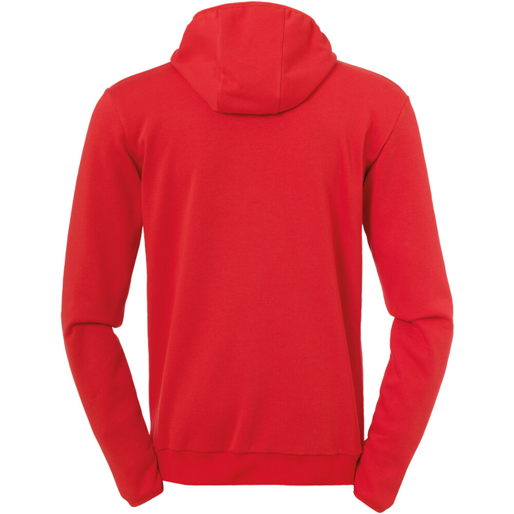 Uhlsport sudadera niño Uhlsport ESSENTIAL HOOD JACKET vista trasera Uhlsport sudadera niño Uhlsport ESSENTIAL HOOD JACKET vista trasera