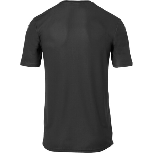 UHLSPORT STRIPE 2.0 SHIRT SHORTSLEEVED negro