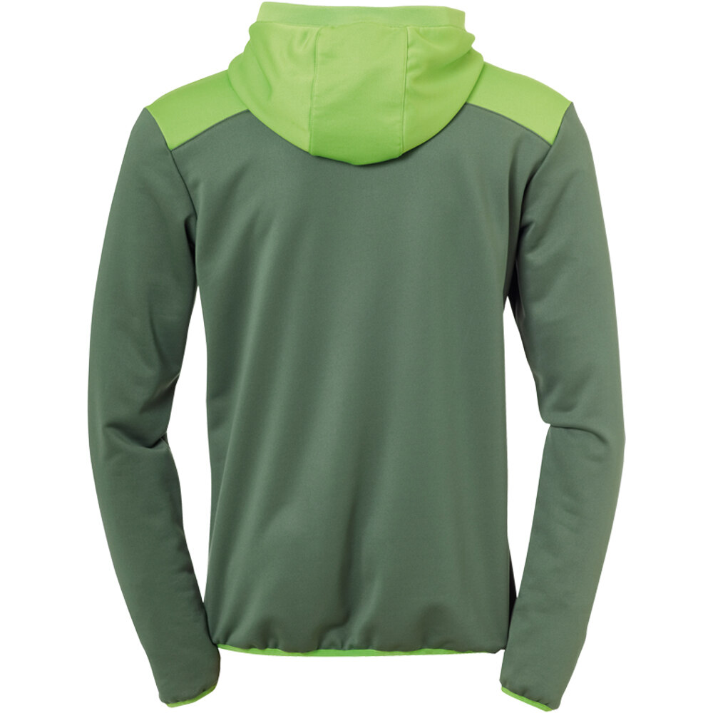 Kempa sudadera niño Kempa EMOTION 2.0 QUARTER ZIP HOODY vista trasera Kempa sudadera niño Kempa EMOTION 2.0 QUARTER ZIP HOODY vista trasera