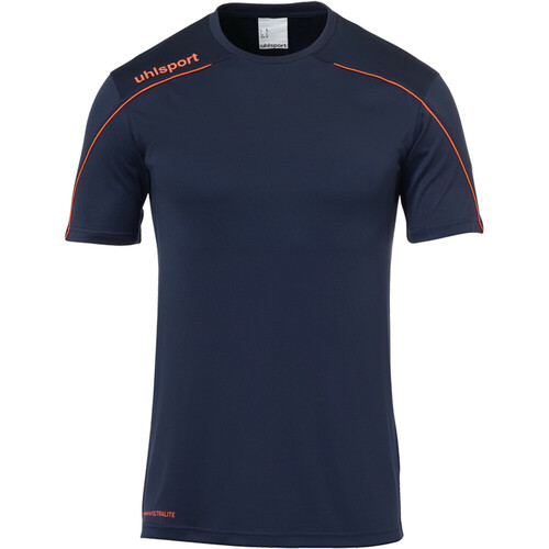 UHLSPORT STREAM 22 SHIRT SHORTSLEEVED azul