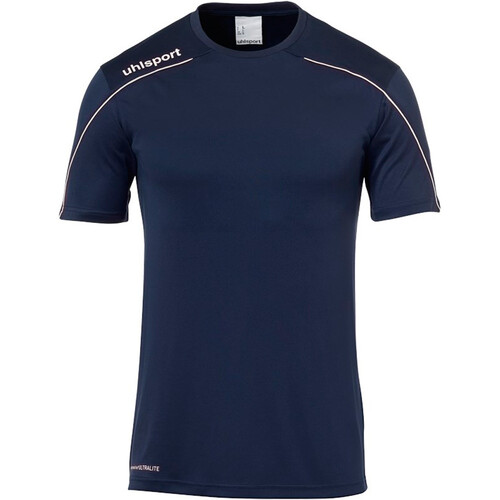 UHLSPORT STREAM 22 SHIRT SHORTSLEEVED MNB azul