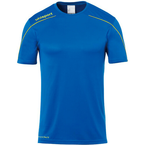 UHLSPORT STREAM 22 SHIRT SHORTSLEEVED AZA azul