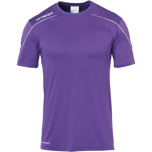 UHLSPORT STREAM 22 SHIRT SHORTSLEEVED morado