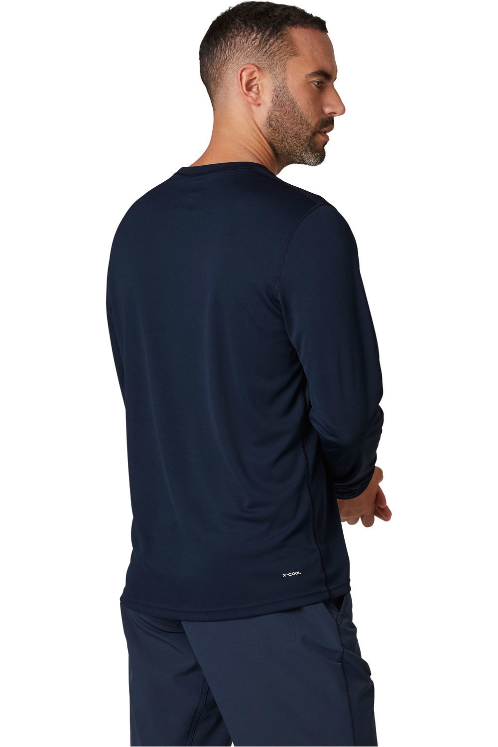 Helly Hansen camiseta térmica manga larga hombre Helly Hansen HH TECH CREW vista trasera Helly Hansen camiseta térmica manga larga hombre Helly Hansen HH TECH CREW vista trasera