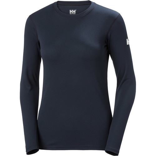 HELLY HANSEN W HH TECH CREW LS azul