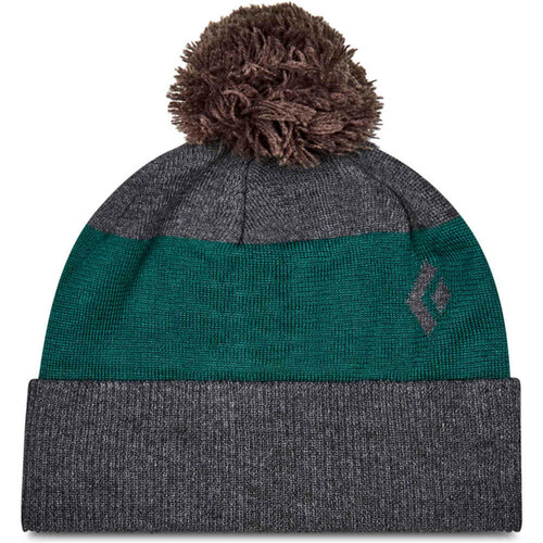 BLACK DIAMOND POM BEANIE gris