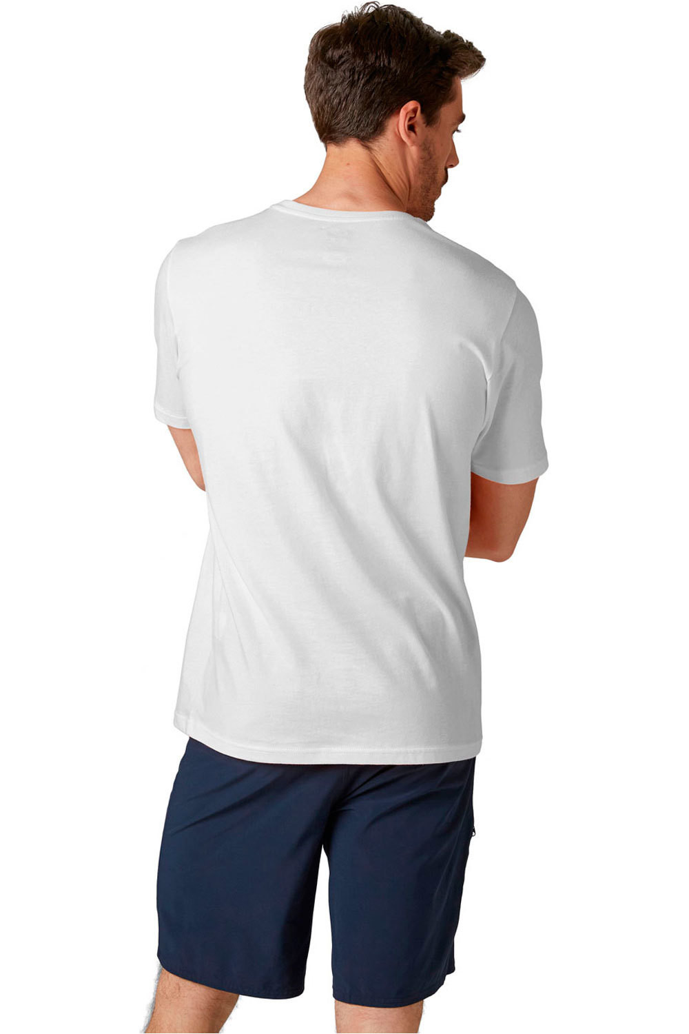 Helly Hansen camiseta manga corta hombre HH LOGO T-SHIRT vista trasera Helly Hansen camiseta manga corta hombre HH LOGO T-SHIRT vista trasera