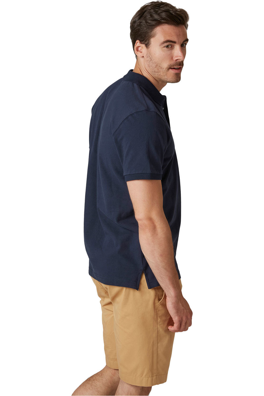 Helly Hansen camiseta montaña manga corta hombre Helly Hansen TRANSAT POLO vista trasera Helly Hansen camiseta montaña manga corta hombre Helly Hansen TRANSAT POLO vista trasera