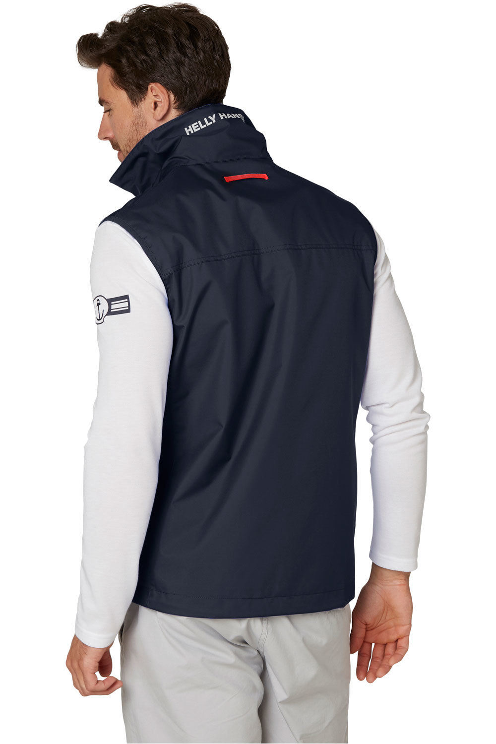 Helly Hansen chaleco outdoor hombre Helly Hansen CREW VEST vista trasera Helly Hansen chaleco outdoor hombre Helly Hansen CREW VEST vista trasera