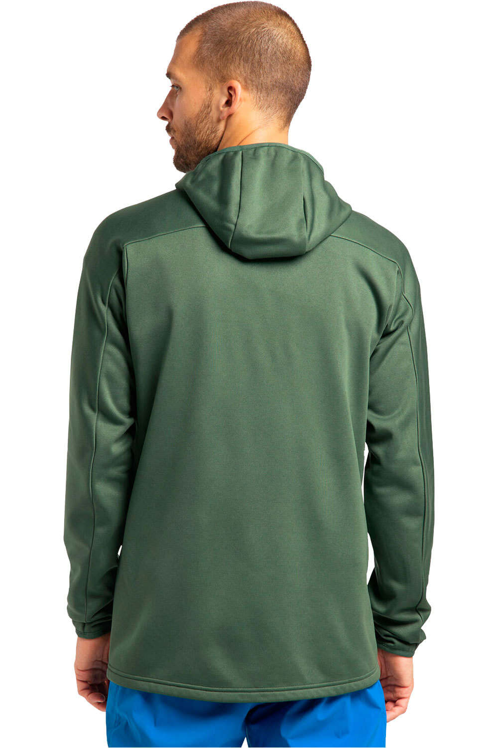 Haglofs forro polar hombre Haglofs Frost Mid Hood Men vista trasera Haglofs forro polar hombre Haglofs Frost Mid Hood Men vista trasera