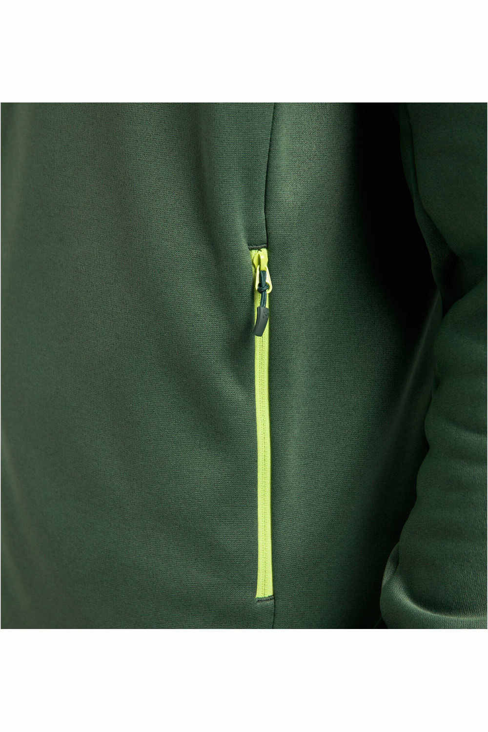 Haglofs forro polar hombre Haglofs Frost Mid Hood Men vista detalle Haglofs forro polar hombre Haglofs Frost Mid Hood Men vista detalle