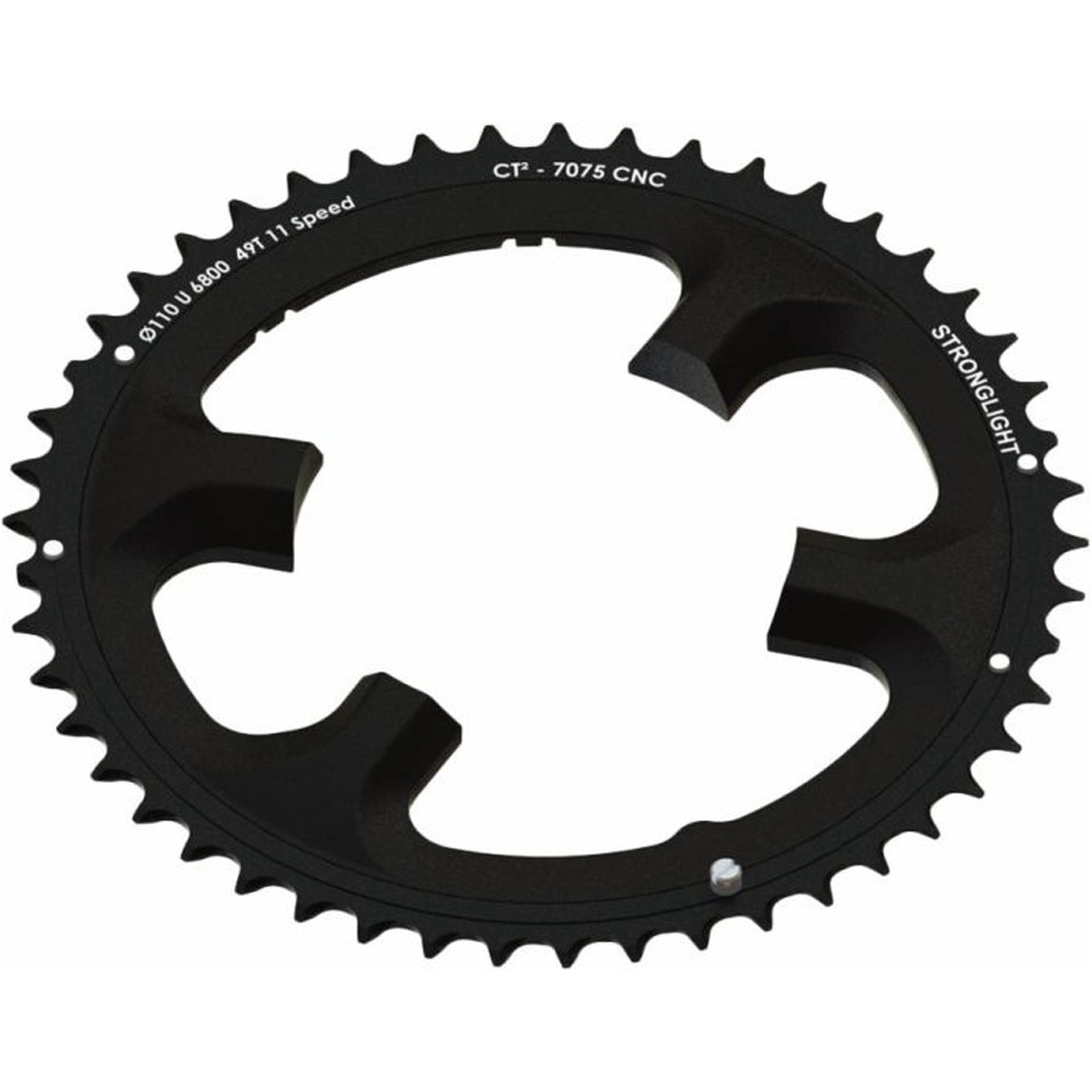 Stronglight platos bicicleta carretra Stronglight PLATO SH.ULTEGRA FC-6800/DI2 110BCD 52D vista frontal Stronglight platos bicicleta carretra Stronglight PLATO SH.ULTEGRA FC-6800/DI2 110BCD 52D vista frontal