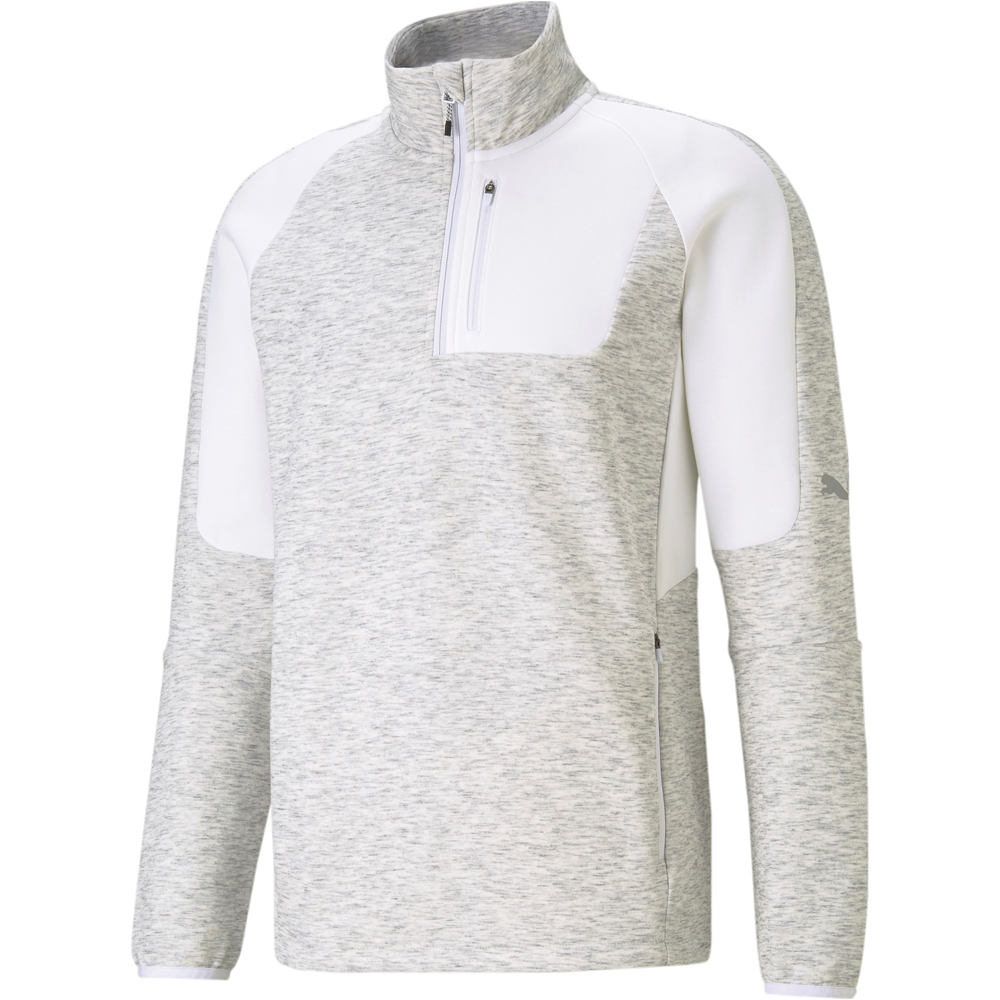 Puma sudadera hombre Puma EVOSTRIPE Halfzip vista detalle Puma sudadera hombre Puma EVOSTRIPE Halfzip vista detalle