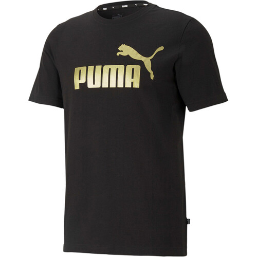 PUMA ESS+ LOGO EXECUTION TEE negro