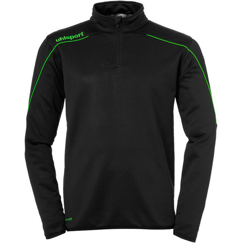UHLSPORT STREAM 22 1/4 ZIP TOP NEVE negro