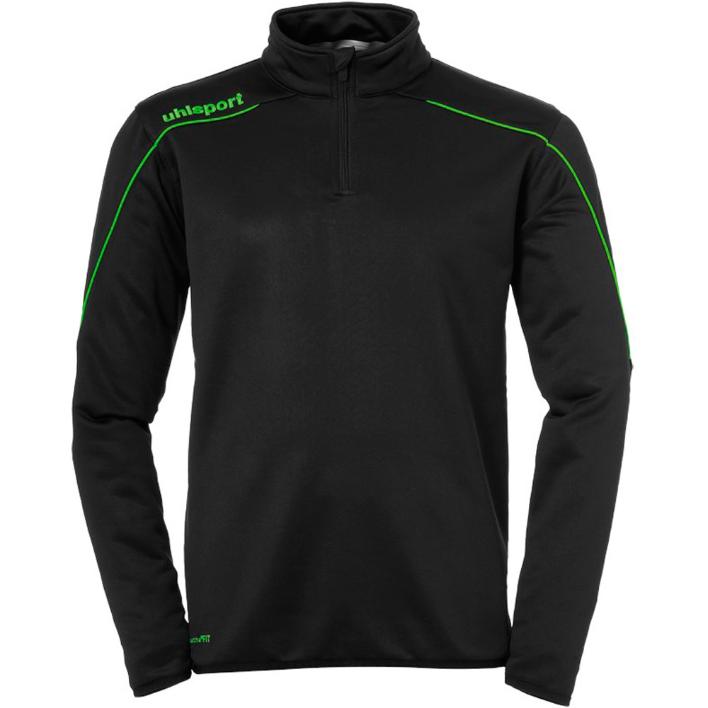 Uhlsport camiseta manga larga hombre Uhlsport STREAM 22 1/4 ZIP TOP NEVE vista frontal Uhlsport camiseta manga larga hombre Uhlsport STREAM 22 1/4 ZIP TOP NEVE vista frontal