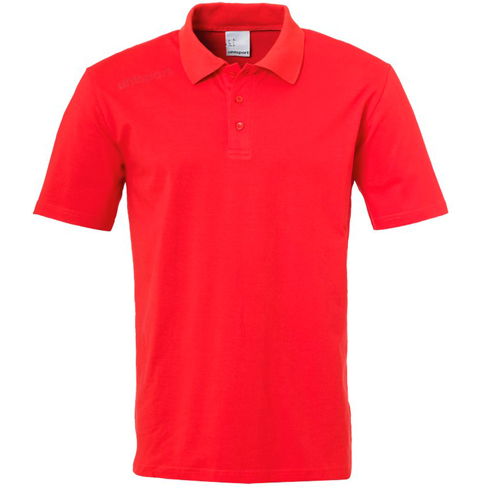 Uhlsport polo manga corta hombre Uhlsport ESSENTIAL POLO SHIRT RO vista frontal Uhlsport polo manga corta hombre Uhlsport ESSENTIAL POLO SHIRT RO vista frontal