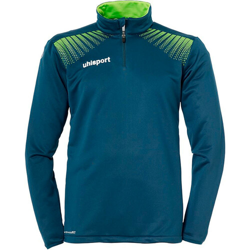 UHLSPORT GOAL 1/4 ZIP TOP verde