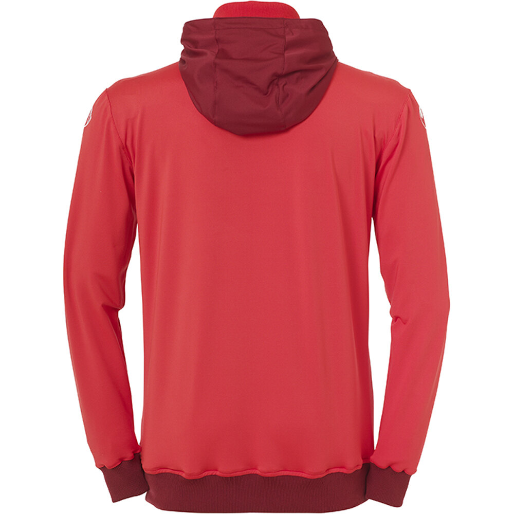 Uhlsport sudadera hombre Uhlsport GOAL TEC HOOD JACKET vista trasera Uhlsport sudadera hombre Uhlsport GOAL TEC HOOD JACKET vista trasera