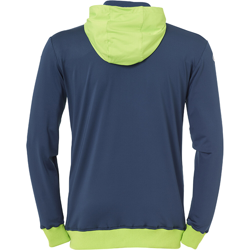 Uhlsport sudadera hombre Uhlsport GOAL TEC HOOD JACKET vista trasera Uhlsport sudadera hombre Uhlsport GOAL TEC HOOD JACKET vista trasera
