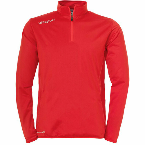 UHLSPORT ESSENTIAL 1/4 ZIP TOP ROBL rojo