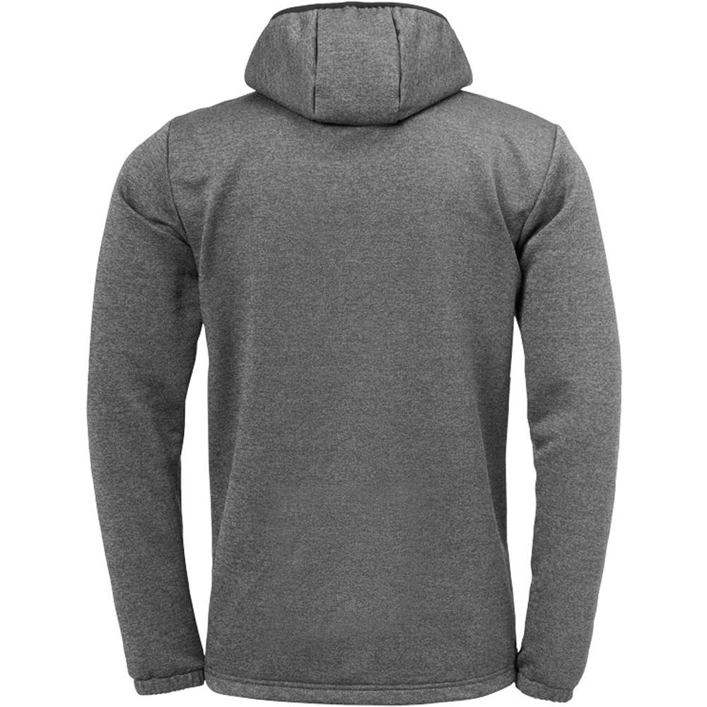 Uhlsport sudadera hombre Uhlsport ESSENTIAL FLEECEJACKET vista trasera Uhlsport sudadera hombre Uhlsport ESSENTIAL FLEECEJACKET vista trasera