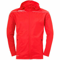 Uhlsport sudadera hombre Uhlsport STREAM 22 TRACK HOOD JACKET ROBL vista frontal Uhlsport sudadera hombre Uhlsport STREAM 22 TRACK HOOD JACKET ROBL vista frontal