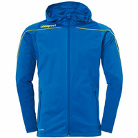 Uhlsport sudadera hombre Uhlsport STREAM 22 TRACK HOOD JACKET AZAM vista frontal Uhlsport sudadera hombre Uhlsport STREAM 22 TRACK HOOD JACKET AZAM vista frontal