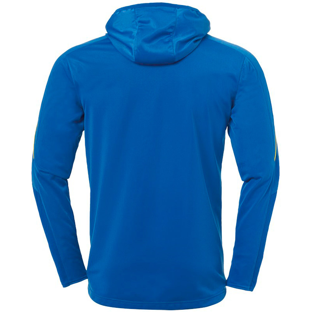 Uhlsport sudadera hombre Uhlsport STREAM 22 TRACK HOOD JACKET AZAM vista trasera Uhlsport sudadera hombre Uhlsport STREAM 22 TRACK HOOD JACKET AZAM vista trasera