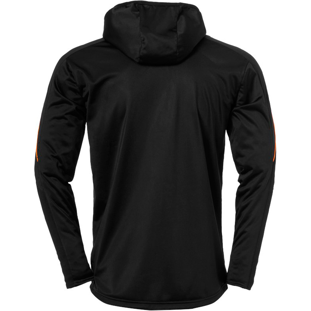 Uhlsport sudadera hombre Uhlsport STREAM 22 TRACK HOOD JACKET NENA vista trasera Uhlsport sudadera hombre Uhlsport STREAM 22 TRACK HOOD JACKET NENA vista trasera