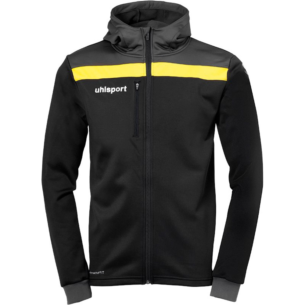 Uhlsport sudadera hombre Uhlsport OFFENSE 23 MULTI JACKET NEGR vista frontal Uhlsport sudadera hombre Uhlsport OFFENSE 23 MULTI JACKET NEGR vista frontal