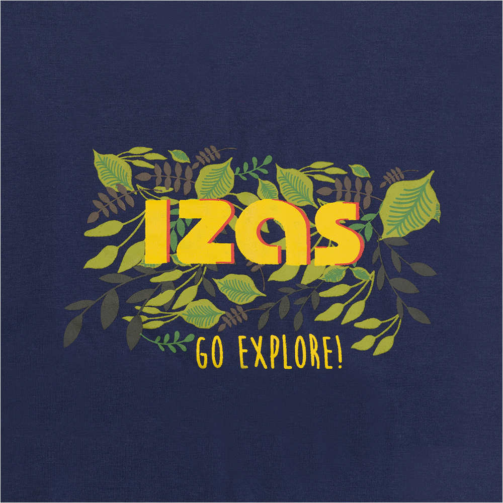 Izas camiseta montaña manga corta niño Izas ADRA KIDS vista detalle Izas camiseta montaña manga corta niño Izas ADRA KIDS vista detalle