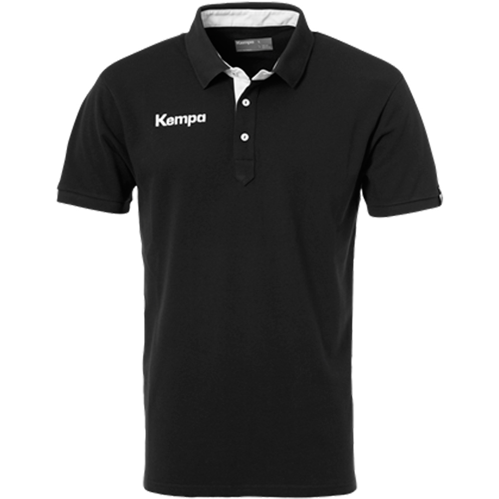 Kempa polo manga corta hombre Kempa PRIME POLO SHIRT vista frontal Kempa polo manga corta hombre Kempa PRIME POLO SHIRT vista frontal