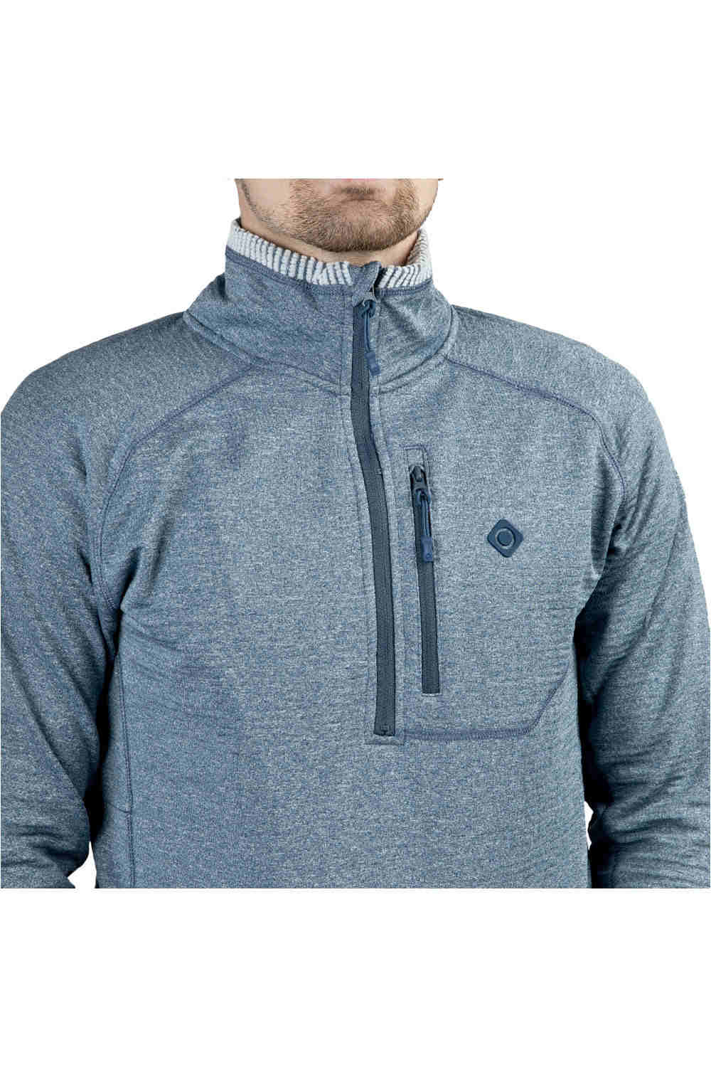 Izas forro polar hombre Izas LECINA M vista detalle Izas forro polar hombre Izas LECINA M vista detalle