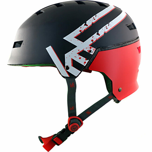 KRF PROT. CASCO BROKEN rojo